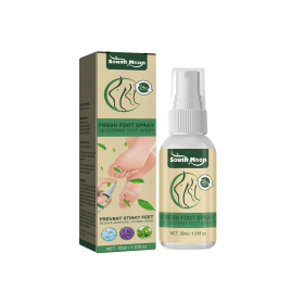 South Moon Deodorizing Foot Spray Soothes Dry Peeling Itchy Feet Moisturizes Skin Fragrant Spray