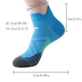 For Women Compression Sports Socks Crew Athletic Hiking Wicking Anti Blister Cushioned Anti-odor And Breathable For Running Hiking Cycling Fitnes