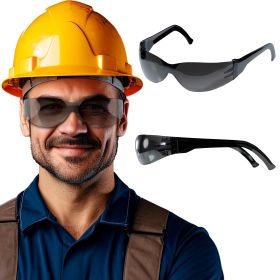 Gradient Gray Anti Fog Safety Glasses for Men & Women