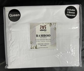 Bamboo 2000 Count Solid 6 Piece Sheet Set - Assorted (Bed Size: Twin, Color: Assorted)