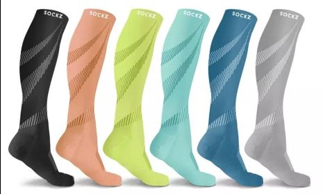 Lightweight Compression Socks (6 Pairs) (size: FR298-LXL)